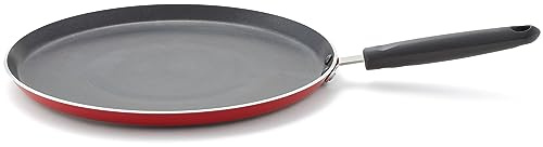 Judge Made in India, 30cm Tawa Flat - Triple Layer PFOA Free Non-Stick, Lightweight Durable Aluminium, Fast Heating, Stay Cool Handle, Versatile for Chapati & Dosa