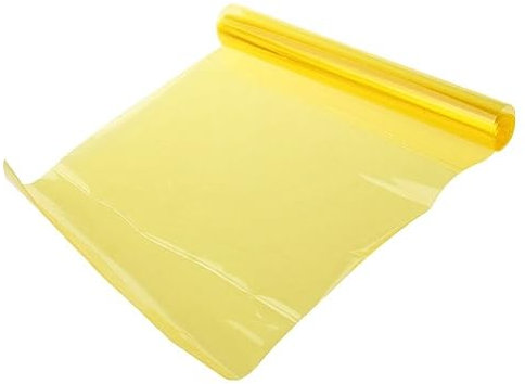 BUGUUYO Car Headlight Tint Film Gelb Selbstklebend wasserdichte Auto Scheinwerfer Folie Nebelscheinwerfer Folieren Mit Elastischer DREI-schutzfolie Für Abblendlicht Blinker