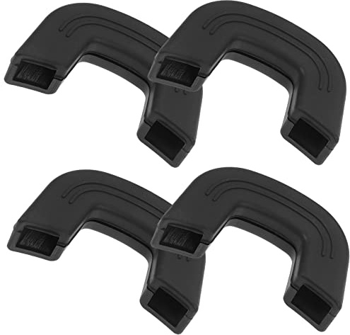 Cabilock 4pièces Manchons De Antidérapants pour Poignées De Casserole Réchauffants Résistants Chaleur pour Cuisine Accessoires Pratiques pour Éviter Les Brûlures