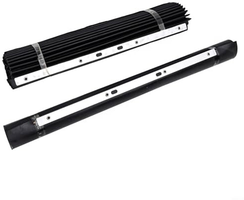 Flexible Dust Cover for Milling Machines Retractable Accordion Design CNC Machine Tool Protective Rubber Chip Guard 400x600mm 500x650mm Black(400x600mm+500x650mm)