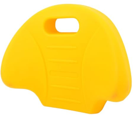 ADOCARN Zubehör Für Fitnessgeräte Wippen Ersatzsitz Set Ersatzsitz Für Fitnessgeräte Outdoor Spielgeräte Für Kinderspielplatzgeräte Fitness Sitzpolster Kunststoff Gelb