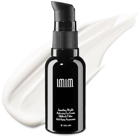 Crème Contour des Yeux,imim Anti-Poches & Rides, Eye Cream à l'Acide Hyaluronique & Peptides, Réduit Cernes et Puffiness, Formule Douce Sans Alcool, Yeux Raffermi, 30g