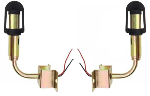 Hooma Halter für Rundumleuchte Mit Cable 12V Halterung für Rundumleuchten Kompatibel mit John Deere/Fendt Traktor (2PCS - Halterung (HM040))