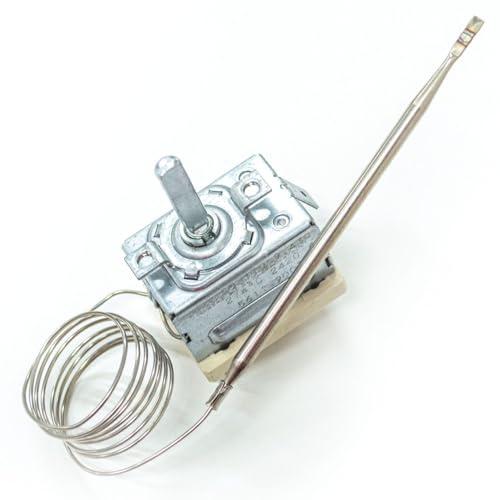 JPshop - Thermostat électrique réglable température four 2 contacts 274° compatible avec Electrolux 3570832018