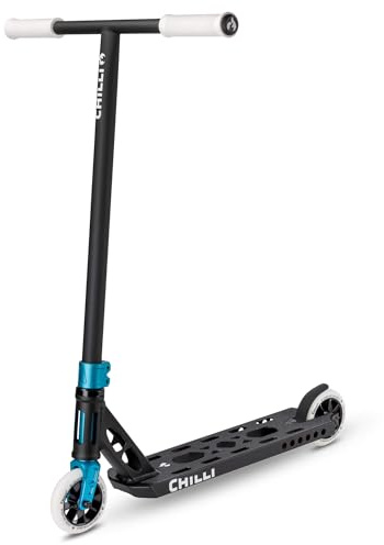 Chilli Pro | All Star Reaper Venom Scooter | Premium Stunt Scooter for Beginners to Intermediate Riders | Ages 8+ | Spider HIC Compression | Red