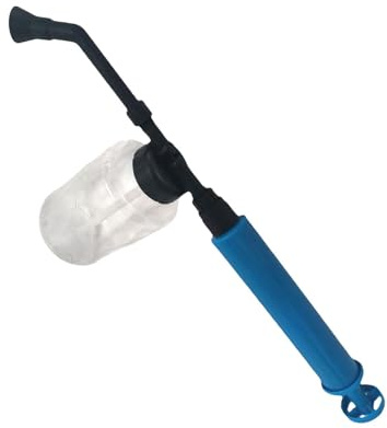 Applicatore per polvere da giardino, pieghevole, leggero, spruzzatore per polvere per piante, per esterni, cortile, cortile, serre, fiori e verdure