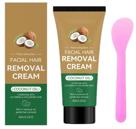 Hårborttagningskräm 60 g portabel lugnande fuktgivande lotion | Kvinnors Ansiktshårborttagare För Hudvård Skönhet Daglig Hemma Resa Semester Födelsedagsfest