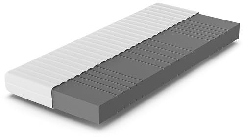 Betten-ABC - Matratze (KSP-500) - 90x200 cm (H2) - 7-Zonen Matratze aus Kaltschaum - Hypoallergen & Antibakteriell - Oeko-TEX® Zertifiziert - Bezug abnehmbar & waschbar - Lieferung per Paket