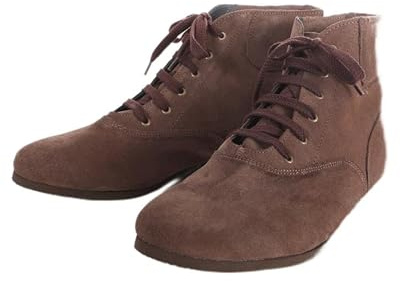 Pantoffelmann Tramper aus Veloursleder I Größe 36–48 I Bequeme Barfußschuhe für Damen & Herren I Hochwertige Boots aus echtem Leder I DDR Schuhe ideal zum Klettern