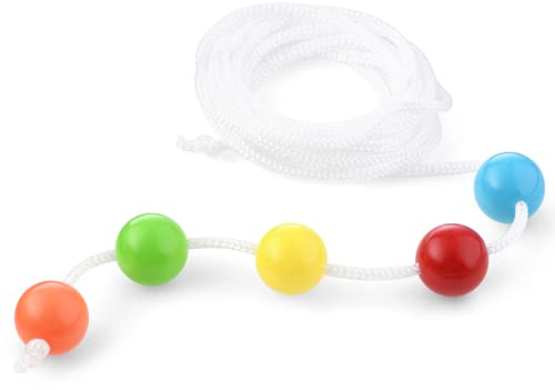 Brock String - Vision Convergence Training Tool - Train Vision, Improve Strength & Athletic Performance, and More! | Für Insuffizienz, Stärkung der Augenmuskulatur, Fokusübung und Beweglichkeit