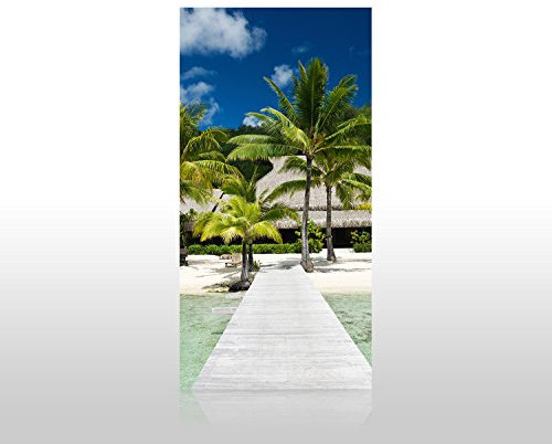 wandmotiv24 Duschrückwand Sommertraum 100 x 200cm (B x H) - Aluminium 3mm M0326