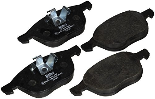 VALEO - Plaquettes de frein First - 301649 - Jeu de 4 plaquettes - Essieu avant - Entièrement équipés avec accessoires montés