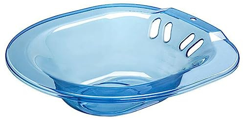 SEWOART Sitzbadewanne Für Toilettensitz Mit Waschbecken Sitzbadewanne Zur Schmerzlinderung Für Schwangere Und Hämorrhoidenpatienten Leicht Zu Reinigen Verwenden