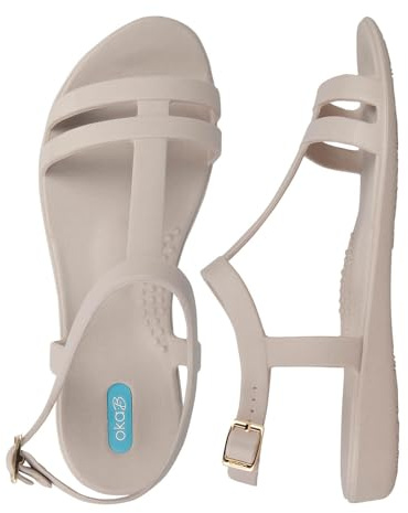 T-Strap Sandals by Oka-B