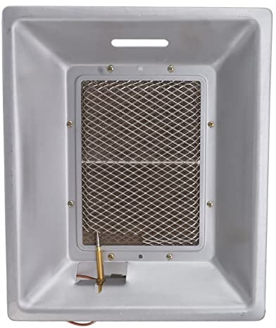 Manual Gas Brooder Heater, Infrared Ceramic Heating Plate, 32.5x27.5 cm, Adjustable Height, for Chicks and Poultry