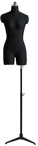 Weibliche Schneiderpuppe, Torso, Schneiderpuppe zum Nähen von Kleidung, Halbkörper, Geteilte Beine, Schneiderpuppe, Körper, Nähtorso mit verstellbarem Stativständer zur