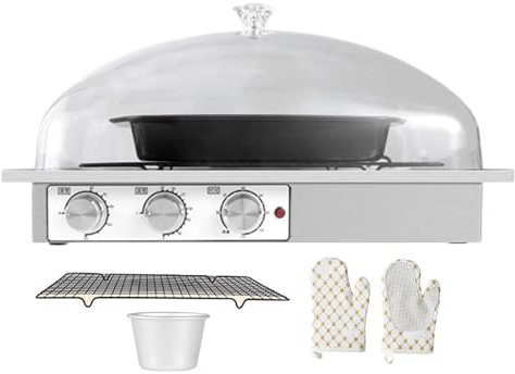 Máquina Eléctrica Para Fermentar Masa De Pan, Con Taza Humidificadora, Rejillas, Un Par De Guantes Aislantes Del Calor, Temperatura Y Tiempo Ajustables, Para Fermentación Casera,410*310*280