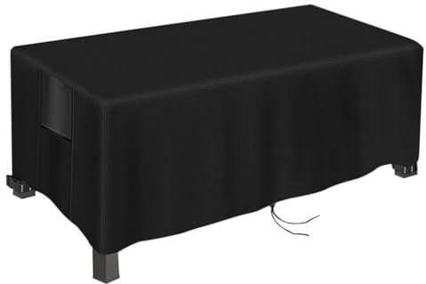 Housse de foyer pour poêle, housse de foyer extérieur,Couvercle de bol à feu étanche 420d | Bâche de colonne de feu robuste, couverture de poêle à feu, couverture de cheminée carrée pour gril de chemi
