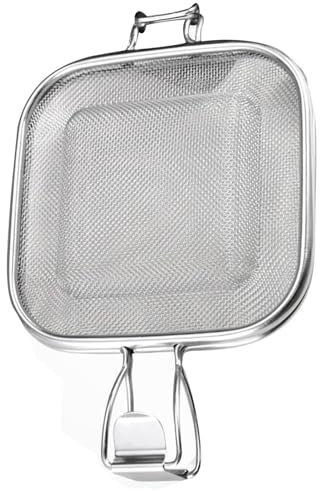 Prensa de sándwichera para horno y sandwichera de prensa de panini, rejilla de acero inoxidable para sándwiches con diseño circular para perros calientes, sándwiches, pan, toasties