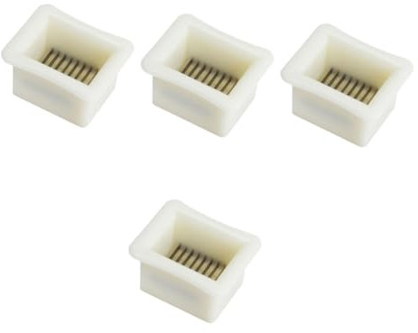 TOPBATHY 4 Pz Tagliafagioli palo Pela Fagioli Taglia fagiolini Elettrico Manuale Filo Cutter Multifunzionale Affettatrice per Fagioli in Acciaio Inossidabile grattugie per Cucina pp Bianca
