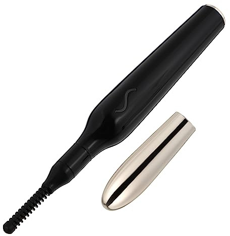 DEARMAMY Rizador de Pestañas Eléctrico Calentado 1 Unidad Compacto Protección Múltiple Temperatura para Maquillaje y Belleza Profesional Uso Diario