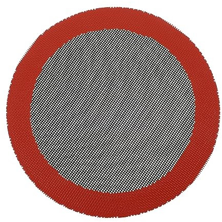 KICHOUSE Silicone Air Fryer Liner 8 Inch Reusable Non-Stick Air Fryer Mat Kitchen Baking Cushion Heat Resistant for Home Cooking