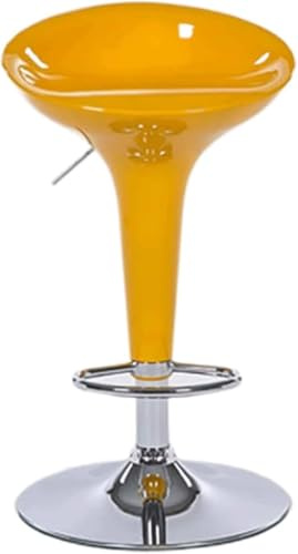 Taburete de bar ajustable sin respaldo 60-80 cm, giratorio 360°, silla alta para bar, bistró y comedor, silla alta moderna en color claret, perfecto para disfrutar de la vida
