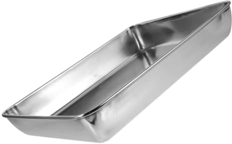 BAZEITFLOW Edelstahltablett Vogelbadewanne Für Käfig Haustierbedarf Mit Bequemer Bademöglichkeit Für Vögel Wie Tauben