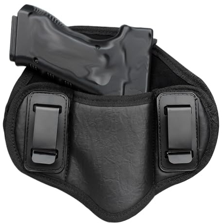 Saituo Home Fondina Pistola, Fondina Nascosta per Pistola, Fondine da Trasporto Fondine Caccia, Porta Accessori Universale per Caccia, Tiro a Segno, Softair, Giochi Militari