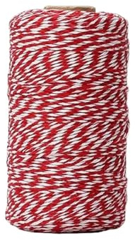 Cuerda trenzada de cáñamo, Cordón de macramé 2 mm y 100 m, cuerda algodón for manualidades, hilo colores, cordel trenzado, ideal for costura hecha a mano, decoración for el hogar bodas