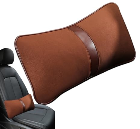 Générique Oreiller de Repose-Tête pour Voiture | Coussin Doux Respirant Ergonomique pour Adultes,Oreiller de Soutien Cervical pour Automobile - pour Adultes Passagers Conduite Sommeil Voyages