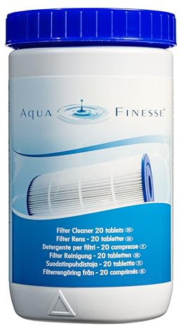 aquafinesse – Filter Cleaner – Pastiglie detergenti per filtro di Spa