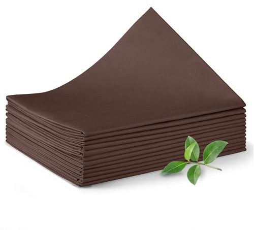 Dr. Güstel Waschfaserlaken ACTIV 80 x 210 cm braun | 10+2 Stück, Behandlungsliegen-Auflagen