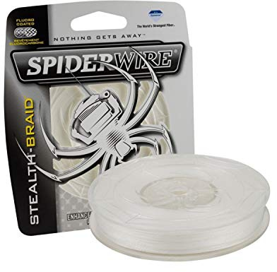 SpiderWire Stealth® Translucent Superline, durchscheinend, 6,8 kg, 6,8 kg, 114 m Angelschnur, geeignet für Salzwasser