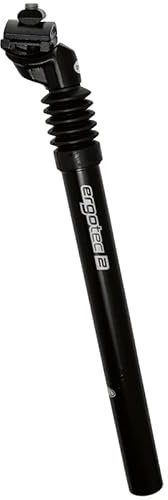 ERGOTEC Seat Post SP-3.0 30.9 x 350 40/95 Patent Susp AL6061 T6 Spring Black Sand