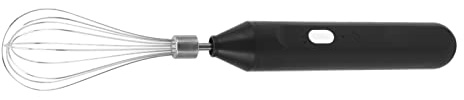 Kabelloser Handmixer, Elektrischer Schneebesen, Wiederaufladbare USB-Kaffeemaschine (Schwarz)