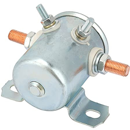 24059‑BP Relé Solenoide De Servicio Continuo Con Aislador De 4 Terminales Y 12 V Para Cabrestante Marino De Carros De Golf De 3,15 X 2,76 X 2,56 Pulgadas
