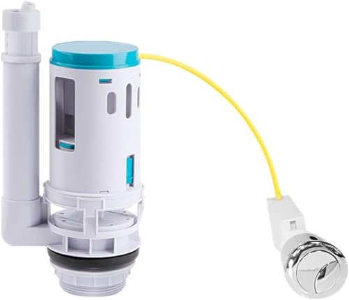 Double Button Remote Control Split Drain Valve Toilet Drain Valve Toilet Tank Accessories Replacement Parts