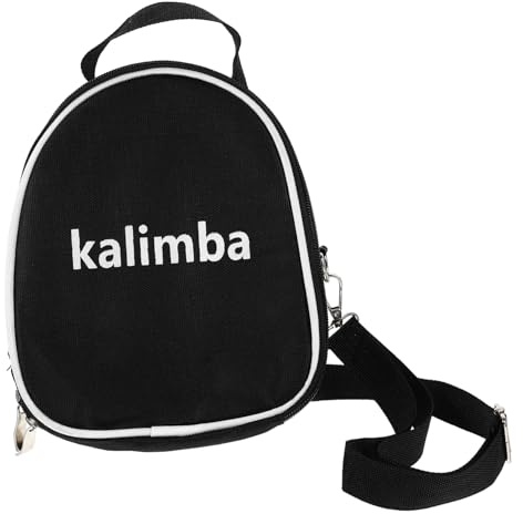 WESIEVYA 2stücke Tragbare Kalimba Tasche Aus Oxford Wasserdichter Aufbewahrungssack Für Daumenklavier Für Zuhause Und Reisen Mit Schultergurt Für Einfachen Transport