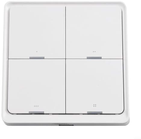 Rationalisez votre vie avec un interrupteur de contrôle intelligent sans fil à 4 boutons ZigBee
