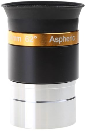 4 mm Okular mehrfach beschichtetes sphärisches High-Definition-Okular breites 62-Grad-Objektiv für 3,2 cm (1,25 Zoll)