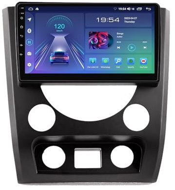 HTXPSM Android 12 Doppio Din Touch Screen Autoradio Ricevitore per SsangY-ong Rexton W 2014-2016 9 pollici con Wireless Carplay Android Auto Supporto Bluetooth 5.0 Autoradio Mirror Link + Telecamera