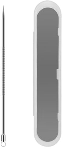 1 pezzo di set di spremiagrumi per rimuovere i punti neri dell'acne, acne bianca, rimozione dei punti neri con organizzatore per tutti i tipi di pelle.