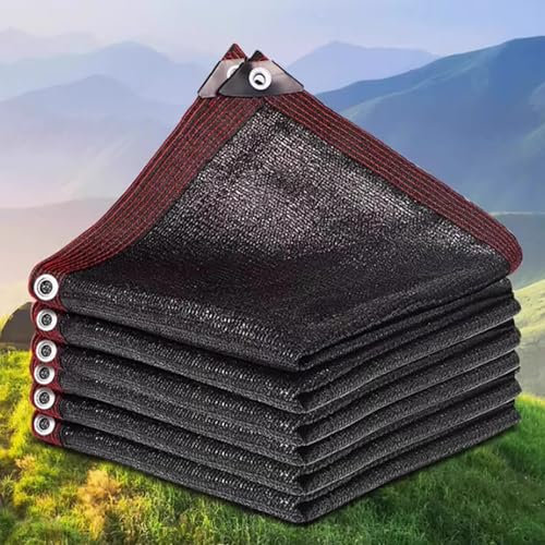 Bâche d'ombrage parfaite pour terrasse, jardin, piscine, aire de jeux et serre, 3 x 6 m