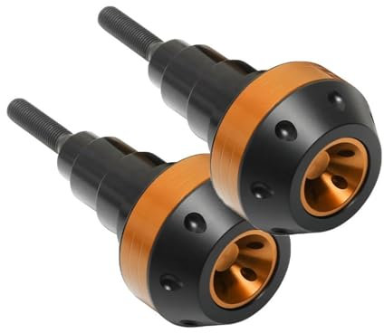 NPNGLCKCVF Motorradrahmen Für Y&amaha XSR700 YZF R1 R3 BDJ R1 R3 Motorrad-Sturzschutz Sturzpad Stoßstange Rahmen Gleitschutz Kugel Motorrad-Slider(Orange)