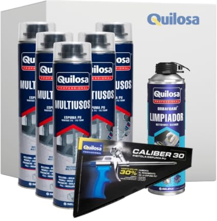 Kit 5 Uds. Espuma Orbafoam Multiusos + Pistola + Limpiador