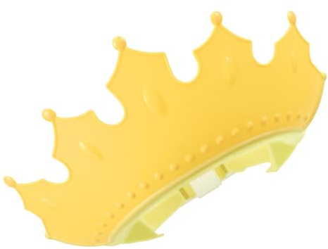 PAMINGONO Cuffia da Doccia per e Orecchie a Forma di Regolabile per Giallo in Tpe e dei Chioma