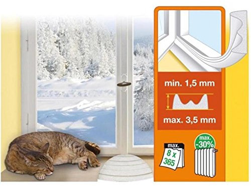 10 m Fensterdichtung Türdichtung E-Profil braun Gummidichtung Dichtung