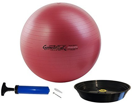 PEZZIBALL MAXAFE Set Gymnastikball + Schale + ATC-Pumpe, 42, 53, 65, 75 cm