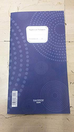 REGISTRO DEL PROFESSORE 6 CLASSI F.TO 31X17 CM